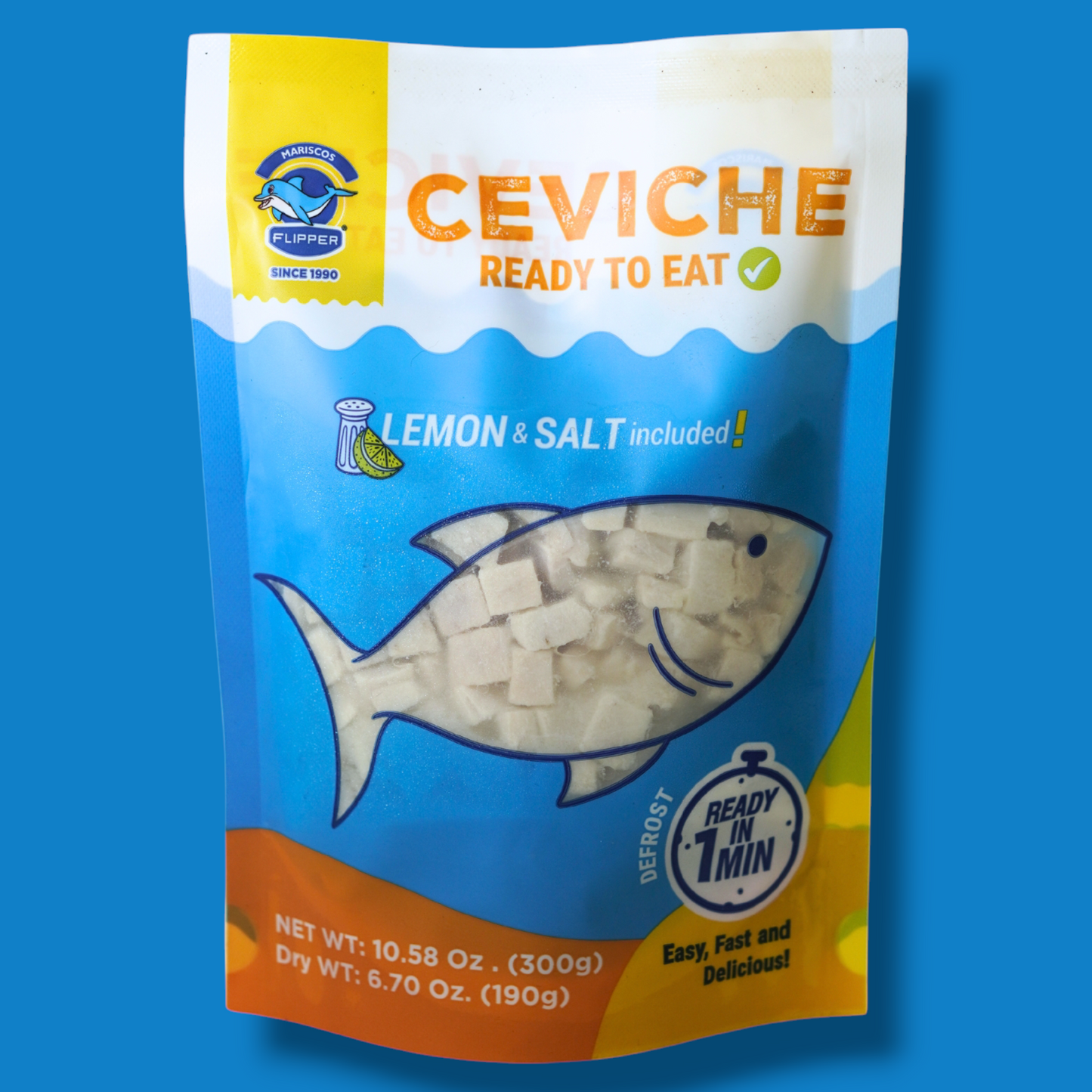 Ceviche Ready – Fresh Wahoo Fish Base for Authentic Latin Ceviche